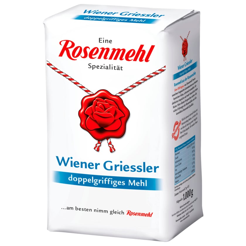 Rosenmehl Wiener Grießler 1kg